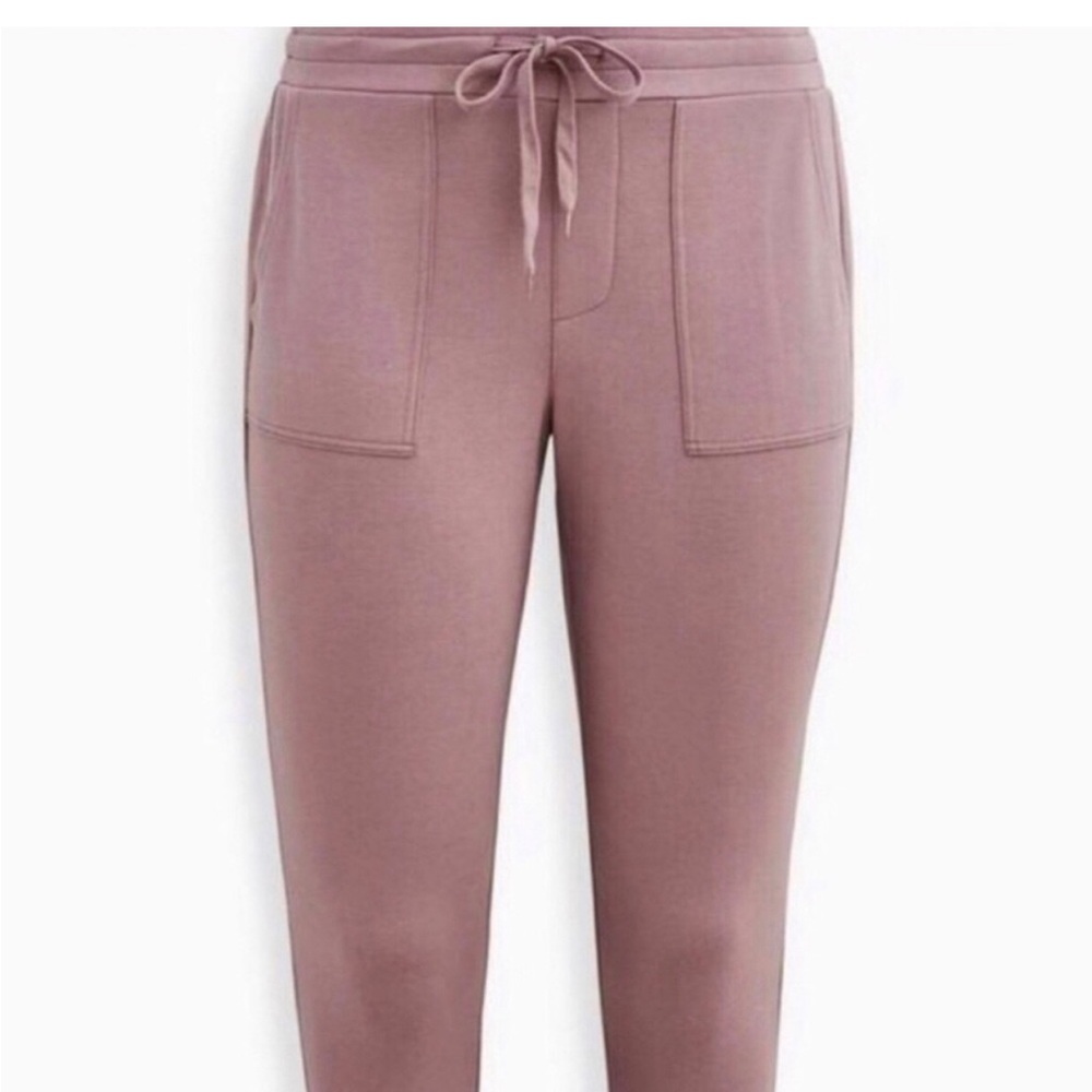 Torrid Women’s Mauve Drawstring Jogger Pants NWOT Size Torrid 1 ( Xl)